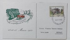 78256 /18 Busta Primo Giorno - 65° Targa Florio 13/5/1981