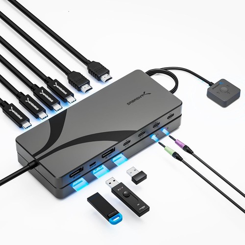 Sabrent switch kvm per - switch, 3