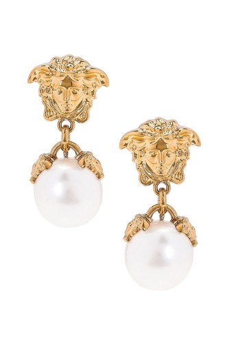 Versace medusa pearl drop - versace,
