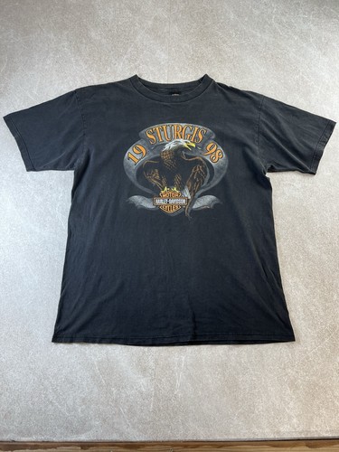 Shirt vintage 1998 harley - t-shirt,