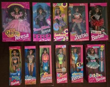 RARA bambola Barbie Mattel TERESA 1987-1994 vintage nuova con scatola x11