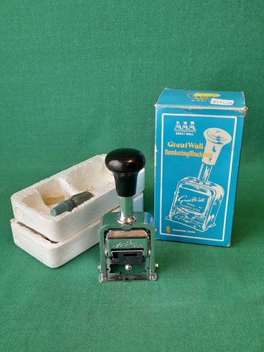 Timbro numeratore vintage - timbro,