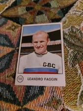 Edizione FOLGORE Ciclismo 1967 Figurina N. 198 Leandro Faggin