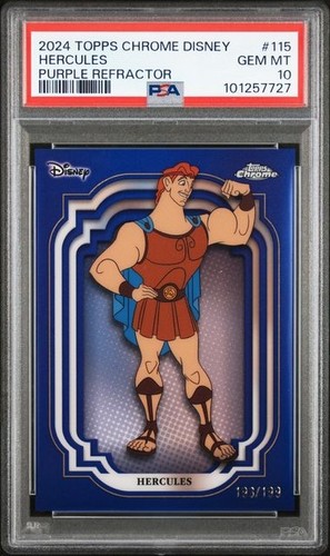 Hercules 2024 topps chrome - hercules,