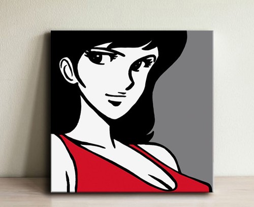 Quadro dipinto mano margot - a,