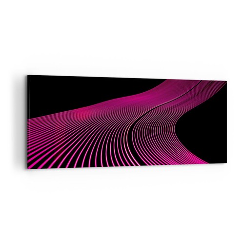 Quadro tela 120x50cm linee - su,