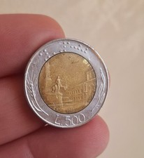 Moneta Da 500 Lire Rara 1986