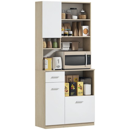 Homcom dispensa cucina con - dispensa, 3