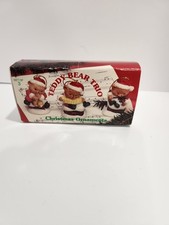 Vintage teddy bear trio - vintage,
