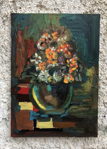 Quadro vintage vaso - quadro,