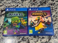8-Bit Invaders & Hordes per Sony PlayStation 4 PS4 EUC + SPEDIZIONE GRATUITA USA!