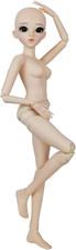 Naked 1/3 BJD Doll 56 Cm 22"