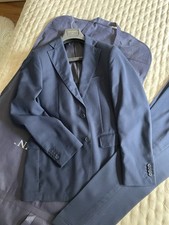 Abito Vestito Uomo Cerimonia Laurea Blu 50 Nuovo 