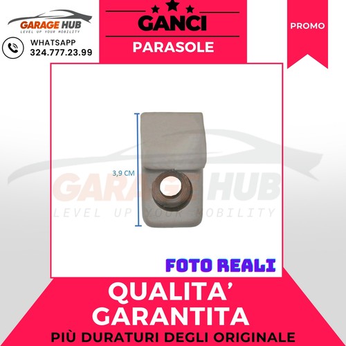 Supporto clip gancio fiat - supporto,