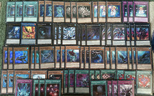 YuGiOh 70 Card XYZ Barian Shark Deck Extra & Side Abyss Shark Seventh Ascension