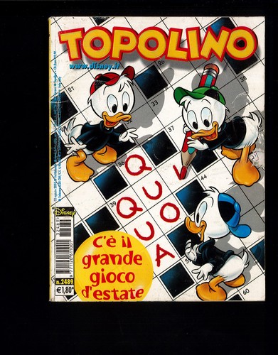 Topolino libretto 2489 - topolino,