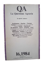 LOTTO 4 LIBRI QA LA QUESTIONE AGRARIA  16,1984 21,1986 40,1990 27,1987