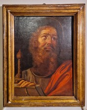 Dipinto Antico Olio su Tela