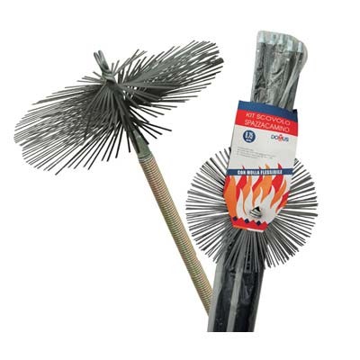 Scovolo acciaio kit pulizia - acciaio,