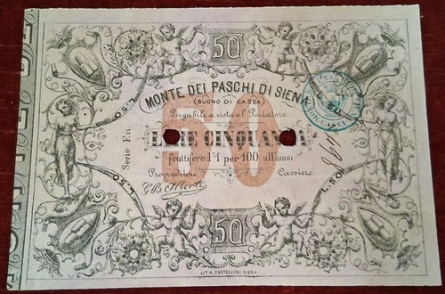 Lire buono cassa monte - 50,