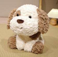 Peluche cane cucciolo fiore