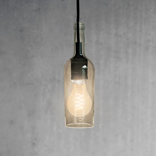 Lampada sospensione vetro - a,