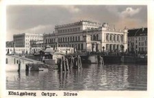 Konigsberg Russia Pregel River Borse Borsa Foto Reale Cartolina AA36281