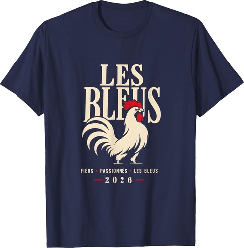 Shirt unisex les bleus - unisex,