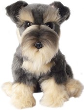 Schnauzer peluche giocattolo