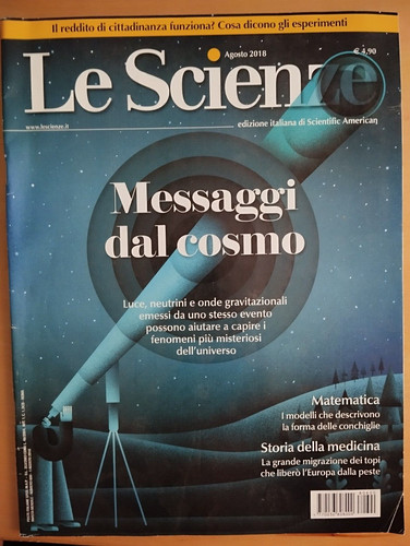 Scienze agosto 2018 - -,