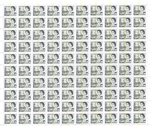Canada sheet 100 vfnh - -,