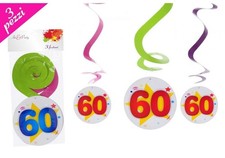 PENDENTE GIRANDOLA 60 ANNI PZ