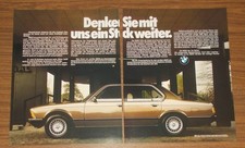 Rara Pubblicità BMW 735i -