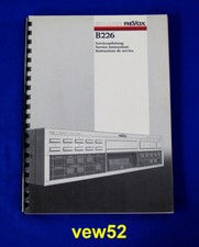 REVOX B226 "MANUALE DI