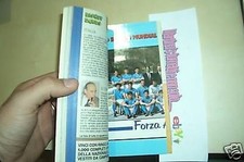 Topolino n.1592 cartolina adesiva Italia calcio Ringo ed.Walt Disney Mondadori