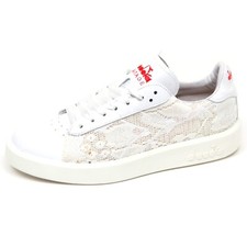 E9884 sneaker donna white