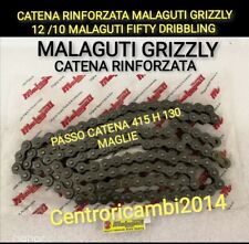 Catena Rinforzata MALAGUTI GRIZZLY 12/10 MALAGUTI FIFTY PASSO 415H 130 MAGLIE 