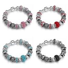 bracciale donna charms pietra