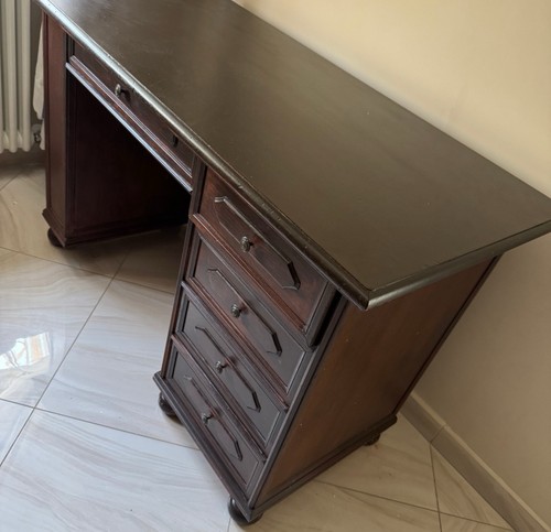 Scrivania legno come nuovo - scrivania,