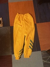 Pantaloni tuta Adidas giallo e