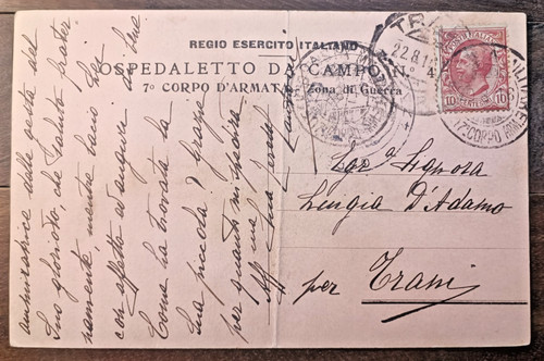 1916 cartolina postale - 1916,