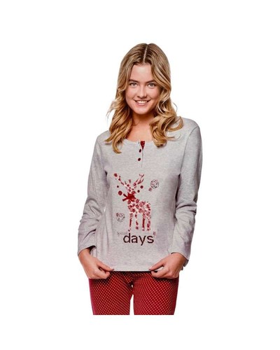 Pigiama donna cotone caldo - donna,
