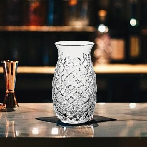 Tasse verre ananas - tasse, d'ananas