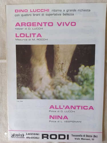 Dino lucchi argento vivo - vivo",