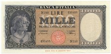 1000 LIRE ITALIA ORNATA DI