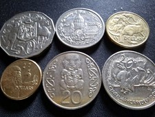 AUSTRALIA LOTTO 6 MONETE 2 + 1