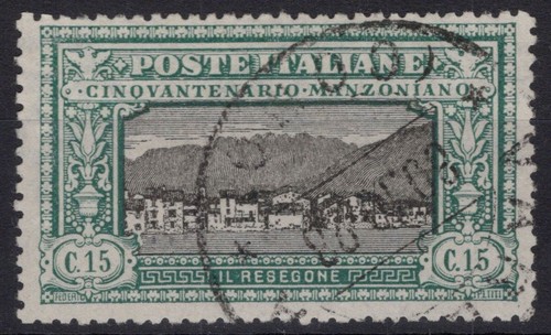 Regno italia 1923 manzoni 15 - d'italia,