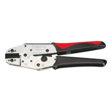 Pinza crimpatrice cricchetto - crimpatrice, a