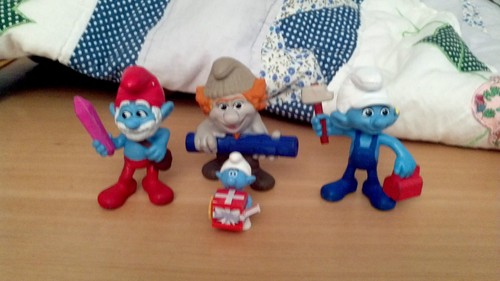 Puffi donald grande puffo - puffi, donald,