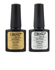 Base e Top Semipermanente per Unghie, Smalto in Gel UV LED Unghie